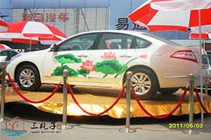 东风日产车体彩绘